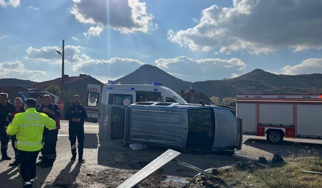 Kütahya’da trafik kazası: 7 yaralı