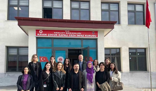 OMÜ'den Ceza İnfaz Kurumu'ndaki Çocuklara İletişimle Destek