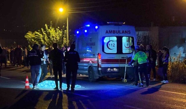 Otomobilin çarptığı yaşlı adam hayatını kaybetti