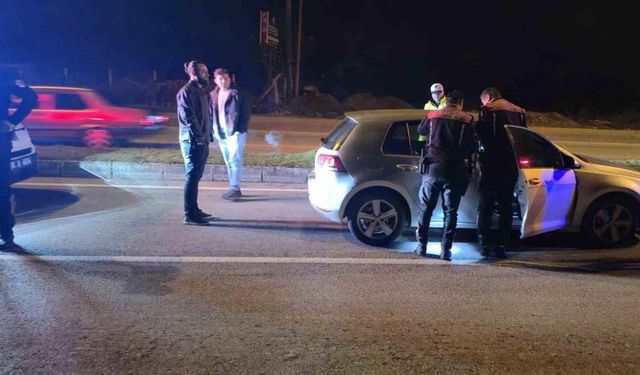 Bartın'da Alkollü Sürücünün Tehlikeli Kaçışı Çekiciyle Bitti