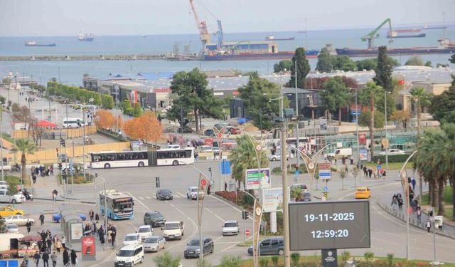 Samsun'da Taşıt Sayısı 530 Bine Yaklaştı