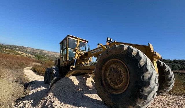 Büyükkösebalcı’da yol çalışmalarını tamamlandı