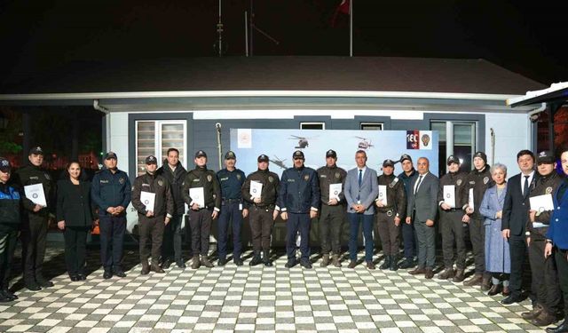 Tekirdağ’da başarılı bekçilere teşekkür belgesi verildi