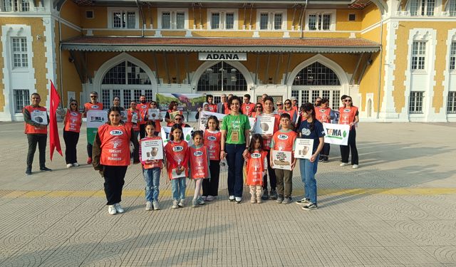 TEMA'dan Adana'da 'Toprağa Saygı' Yürüyüşü