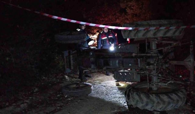 Tokat’ta Traktör Kazası 65 Yaşındaki Adamın Sonu Oldu!