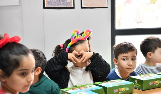 Yeşilyurt’ta çocuklar tarım sevgisi ile büyüyor