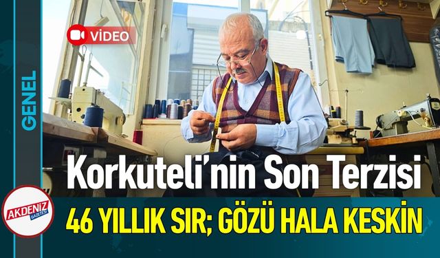 46 Yıllık Meslek Aşkı: Sadettin Usta, Terziliği Yaşatıyor