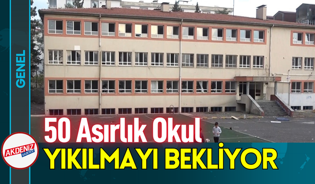 İki Yıldır Kullanılmayan 50 Asırlık Okul Yıkılmayı Bekliyor!