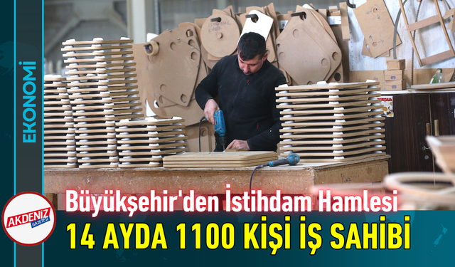 Büyükşehir'den İstihdam Hamlesi: 14 Ayda 1100 Kişi İş Sahibi!