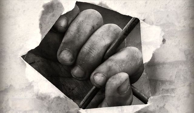 Okul İnşaatında Çocuk İşçiye Şiddet!