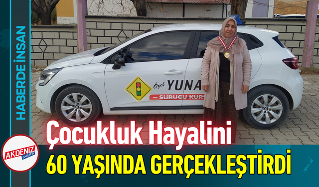 Çocukluk Hayalini 60 Yaşında Gerçekleştirdi!