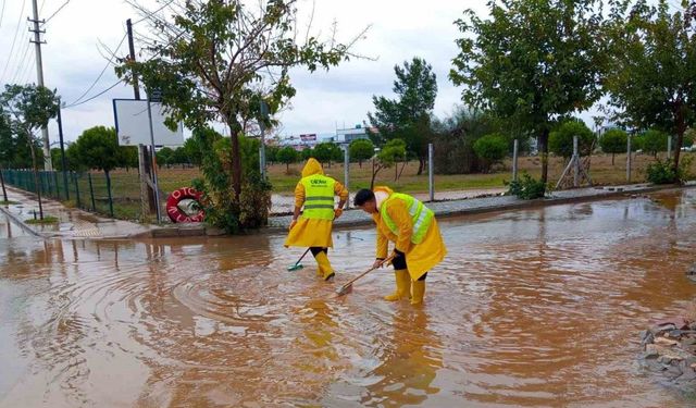 Didim Belediyesi ekiplerinden anında müdahale