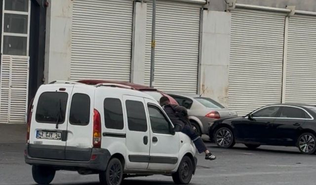 Sanayide Görenleri Güldüren Test Sürüşü