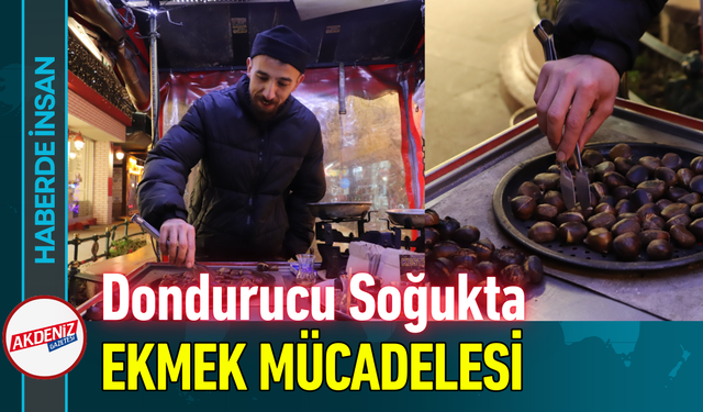 Dondurucu Soğukta Ekmek Mücadelesi!
