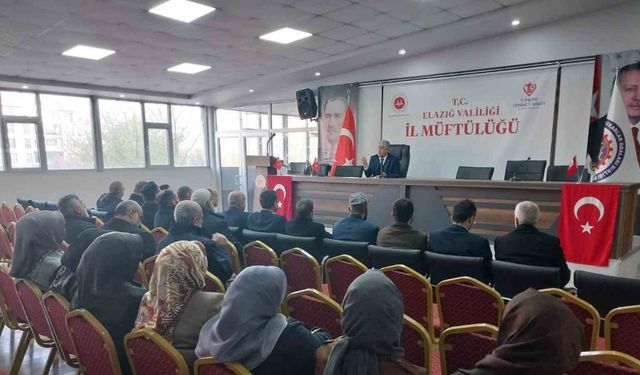 Elazığ’da vaizler bir araya geldi