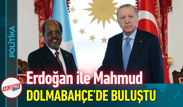 Erdoğan ile Mahmud Dolmabahçe’de Buluştu!