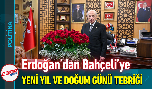 Erdoğan’dan Bahçeli’ye Yeni Yıl ve Doğum Günü Tebriği!