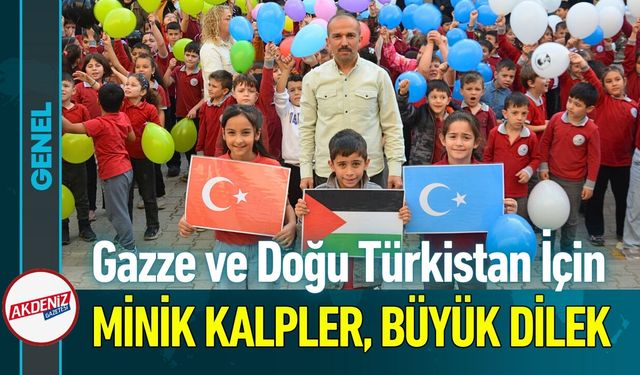 Gazze ve Doğu Türkistan Adına 787 Bıraktılar