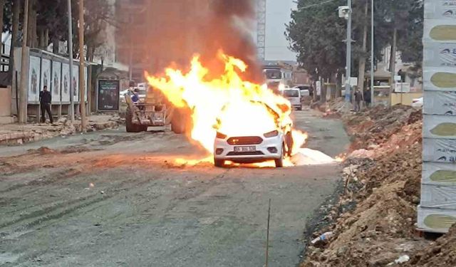 Hatay'da Şantiye Çalışmasında Doğalgaz Hattında Patlama