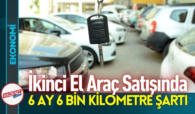 İkinci El Araçlarda Kısıtlama 2026’ya Uzatıldı