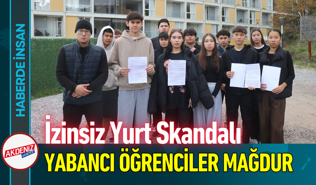 İzin­siz Yurt Skandalı: Yabancı Öğrenciler Mağdur