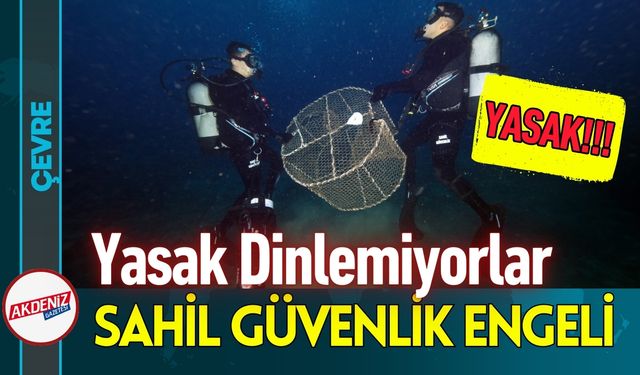 Doğu Akdeniz’de Kafes Tipi Avcılığa Sahil Güvenlik Engeli