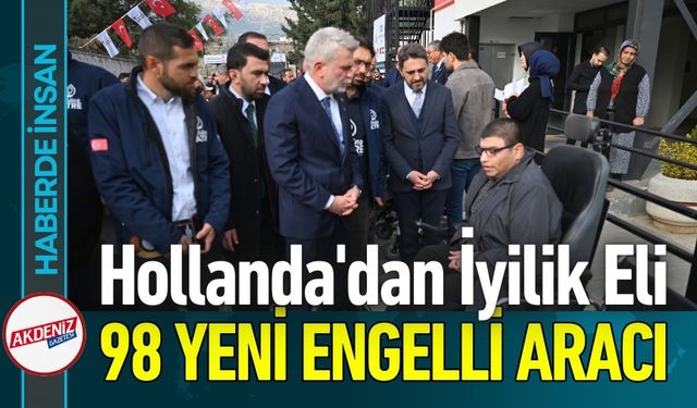 Kahramanmaraş'ta 98 Yeni Engelli Aracı Sahiplerini Buldu