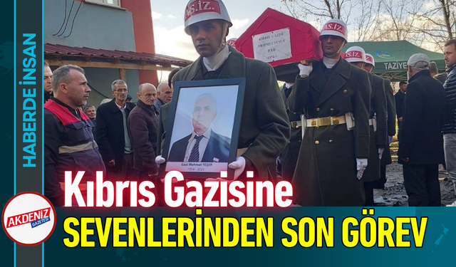 Kıbrıs Gazisine Sevenlerinden Son Görev!
