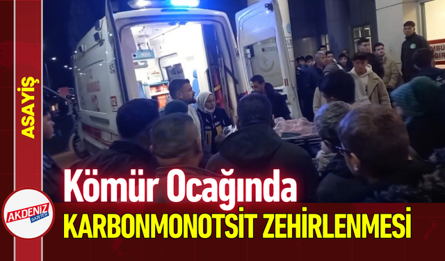 Kömür Ocağında Karbonmonotsit Zehirlenmesi!