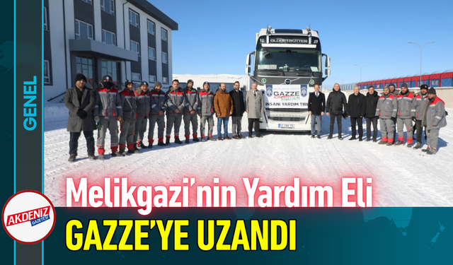 Melikgazi’nin Yardım Eli Gazze’ye Uzandı!
