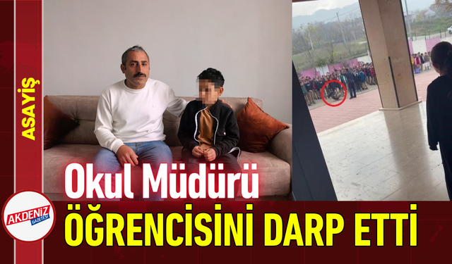 Okul Müdürü Öğrencisini Darp Etti!