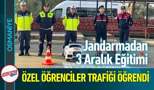 Osmaniye Jandarması, Özel Çocuklarla Sahada