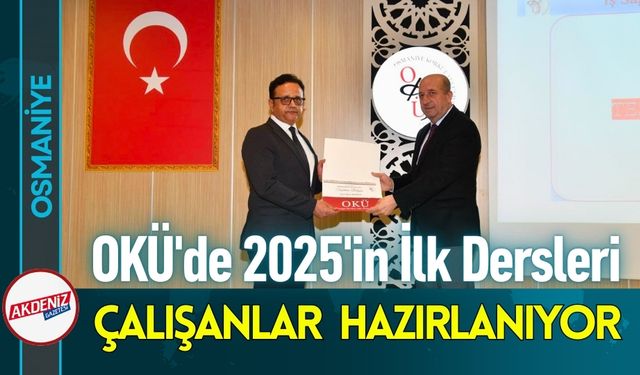 Osmaniye OKÜ'de Personel Güvenliği İçin Eğitim Programı