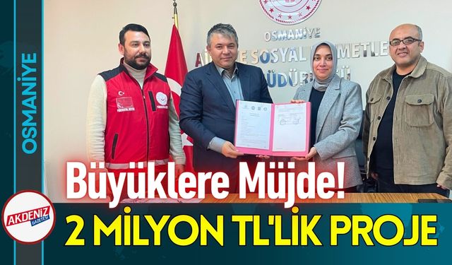 Osmaniye, Yaşlı Destek Programı (YADES) ile Yaşlılara Destek