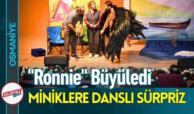Osmaniye'de Kültür Sanat Coşkusu: Minikler Tiyatroda Buluştu