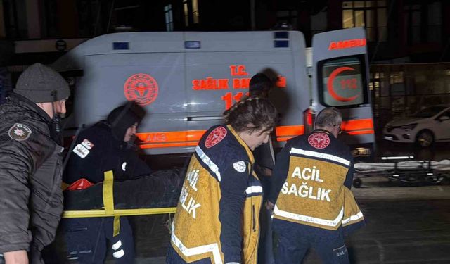 Motosiklet sürücüsü ağır yaralandı!