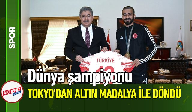 Dünya Şampiyonu Osmaniyeli Sporcudan Vali Yılmaz'a Ziyaret