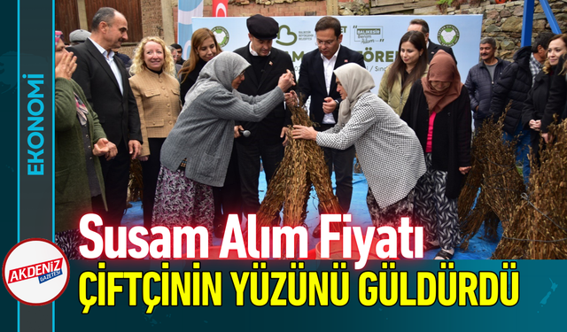 Susam Alım Fiyatı, Çiftçinin Yüzünü Güldürdü!