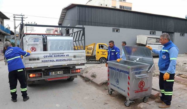 Temizlik İçin 1081 Yeni Konteyner Takviyesi