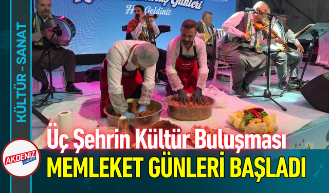 Üç Şehrin Kültür Buluşması: Memleket Günleri Başladı!
