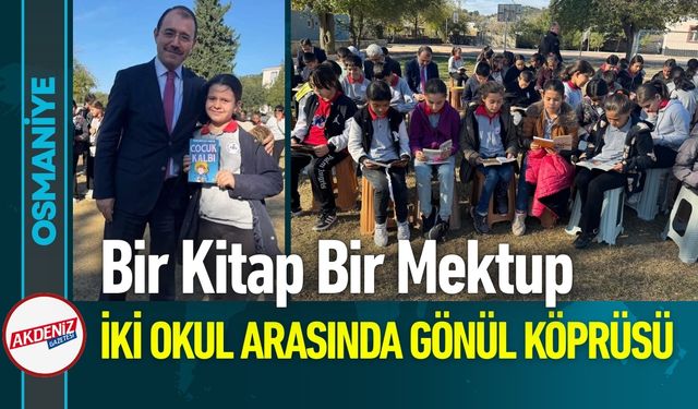 Osmaniye İki Okul Kardeş Köprüsü Kurdu