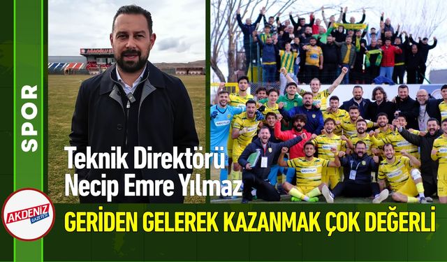 Osmaniyespor Teknik Direktörü Yılmaz, Konuştu!