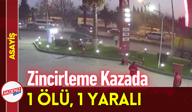 Zincirleme Kazada 1 Ölü, 1 Yaralı