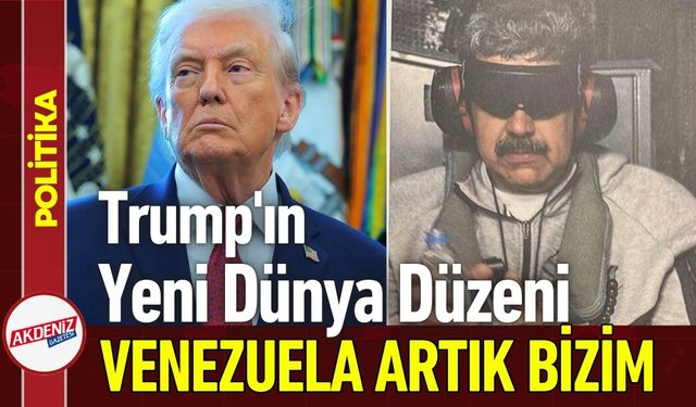 ABD Başkanı Trump; Venezuela Artık Bizim