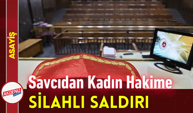 Adliye Mahkemesi’nde Savcıdan Kadın Hakime Silahlı Saldırı!
