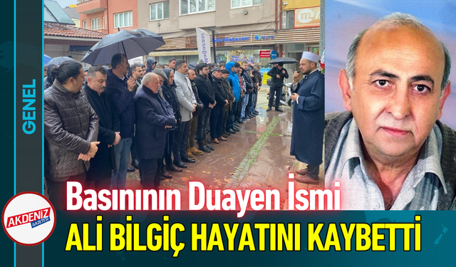 Basınının Duayen İsmi Ali Bilgiç Hayatını Kaybetti!