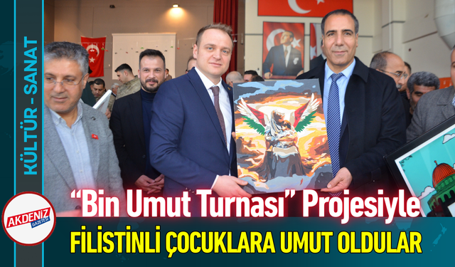“Bin Umut Turnası” Projesiyle Filistinli Çocuklara Umut Oldular!
