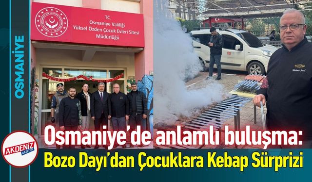 Bozo Dayı’ndan Çocuklara Kebap Ziyafeti