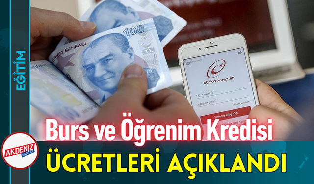 Burs ve Öğrenim Kredisi Ücretleri Açıklandı!
