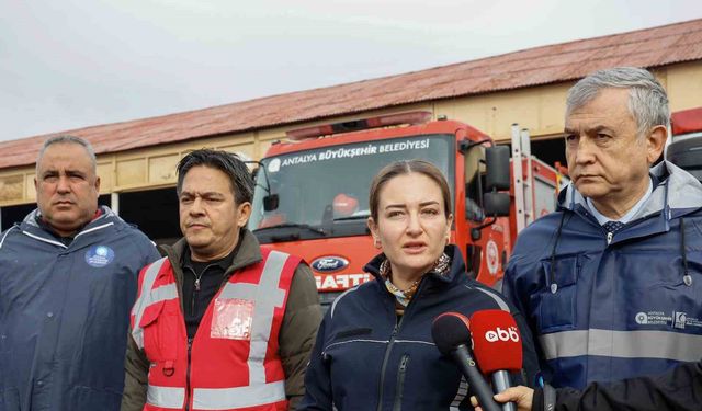 Büyükşehir Teyakkuzda: Başkan Vekili Özdemir Sahaya İndi